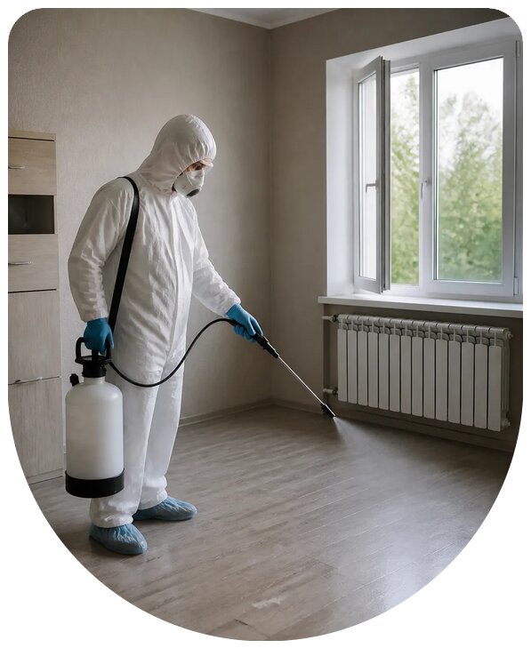Заключительная дезинфекция помещений и объектов в Оренбурге